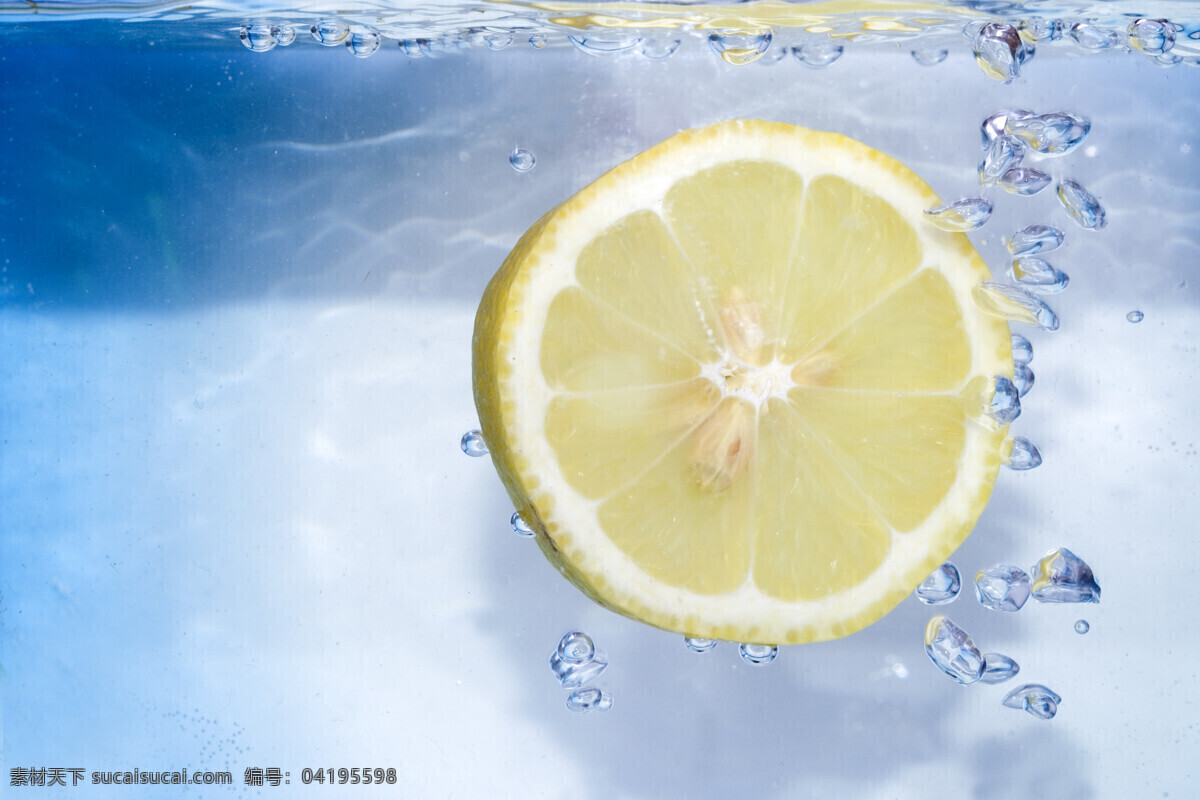 动感 生物世界 水滴 水果 水珠 植物 柠檬 设计素材 模板下载 psd源文件