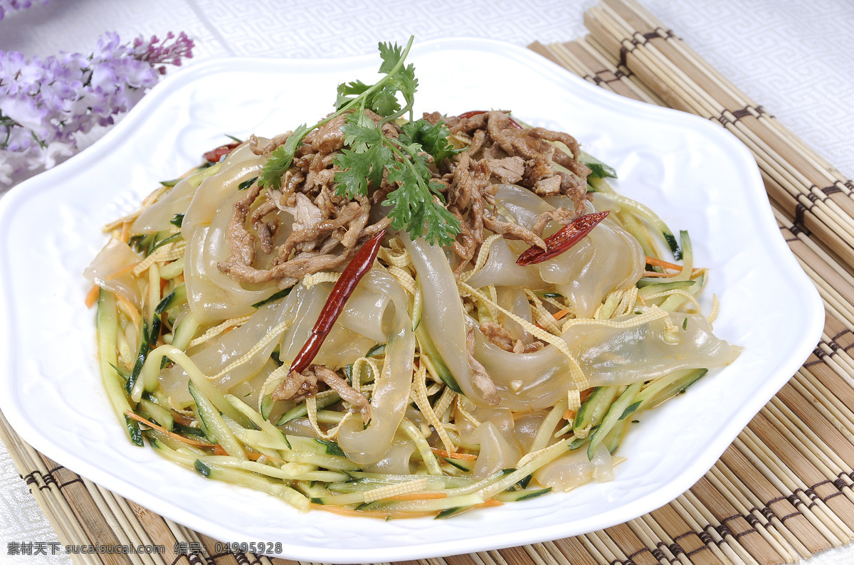 一品拉皮 凉菜 开胃菜 精美小菜 饭前小菜 凉菜类 风味凉菜 拌菜 凉拌 菜 餐饮美食 传统美食