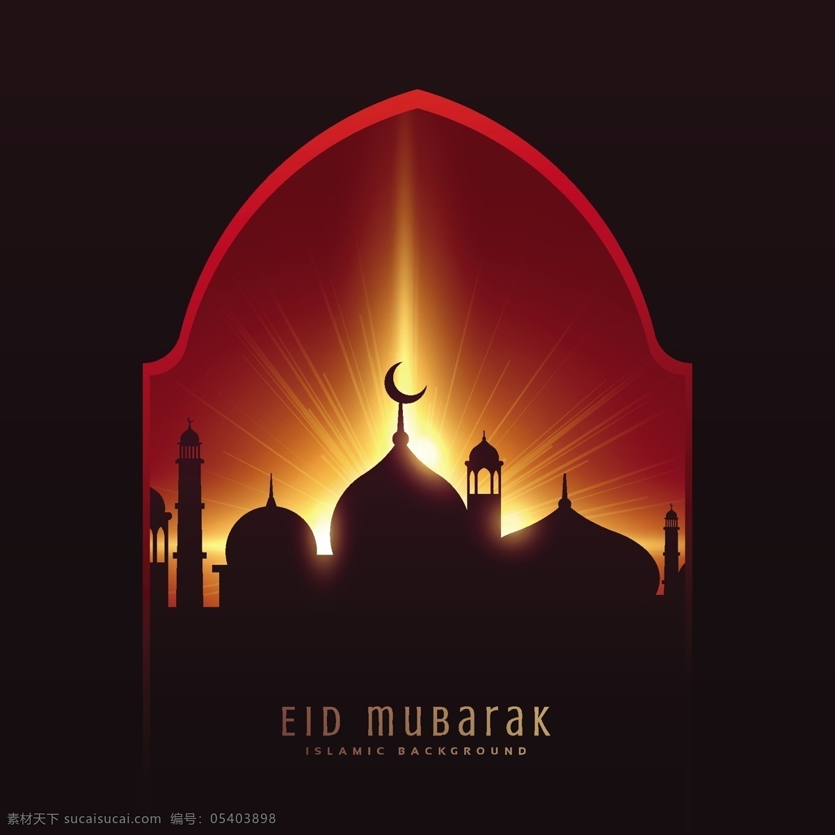 eid mubarak 清真寺 卡片 海报 抽象 伊斯兰 光明 斋月 艺术 庆典 月亮 节日 阿拉伯语 开斋节 宗教 伊斯兰教 穆斯林 闪耀 辉光 文化