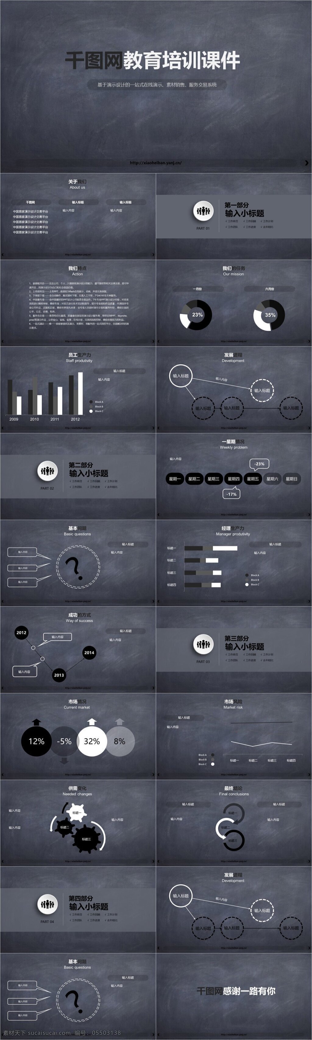 黑板 风 千 图 网 教育培训 课件 黑板风 小清新 商务培训 培训 讲稿 商务 商务计划 培训总结 述职演讲 商务汇报 演讲ppt 员工 入 职