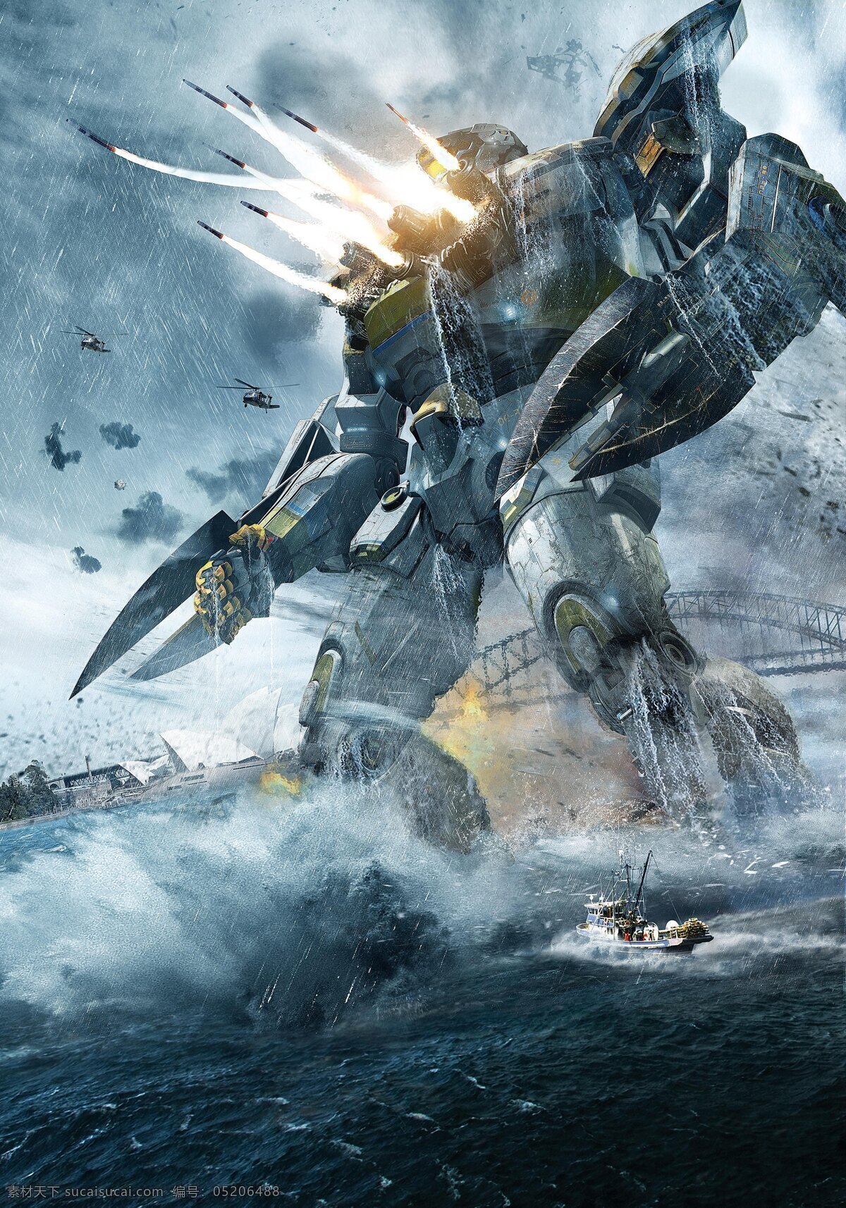 环太平洋 pacific rim 尤里卡突袭者 striker eureka 科幻 科幻电影 机械 战甲 机甲战士 机器人 电影海报 科技 环 太平洋 机 甲 战士 3d设计
