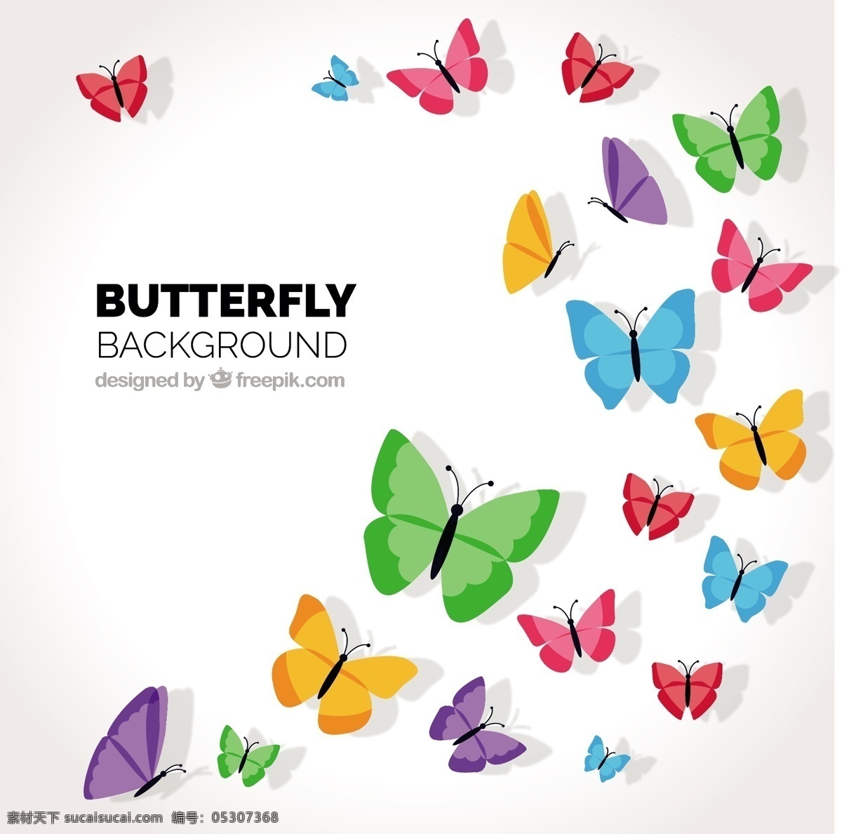 蝴蝶 飞舞 装饰 背景 自然 动物 平面 多彩的背景 平面设计 自然背景 飞行 背景色 昆虫 彩色