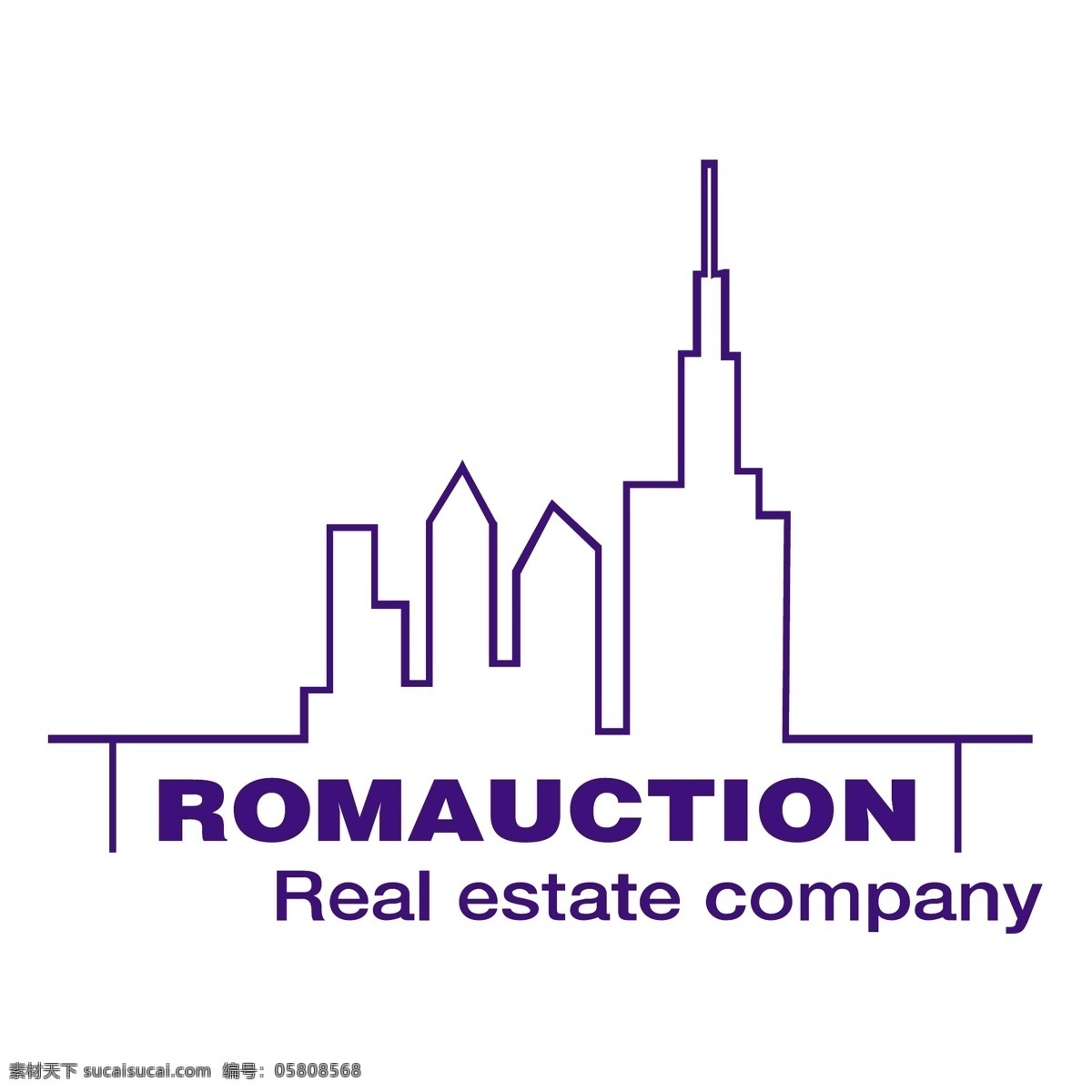 rom 拍卖 标志 标识为免费 psd源文件 logo设计