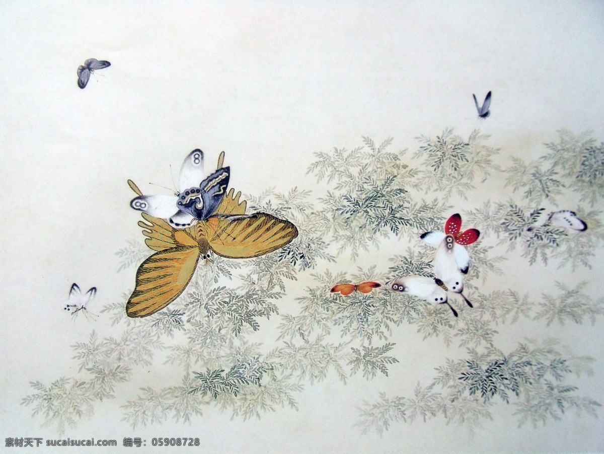 国画 蝴蝶 水墨画 中国画 中国艺术 绘画艺术 装饰画 中堂画 书画 文化艺术 书画文字