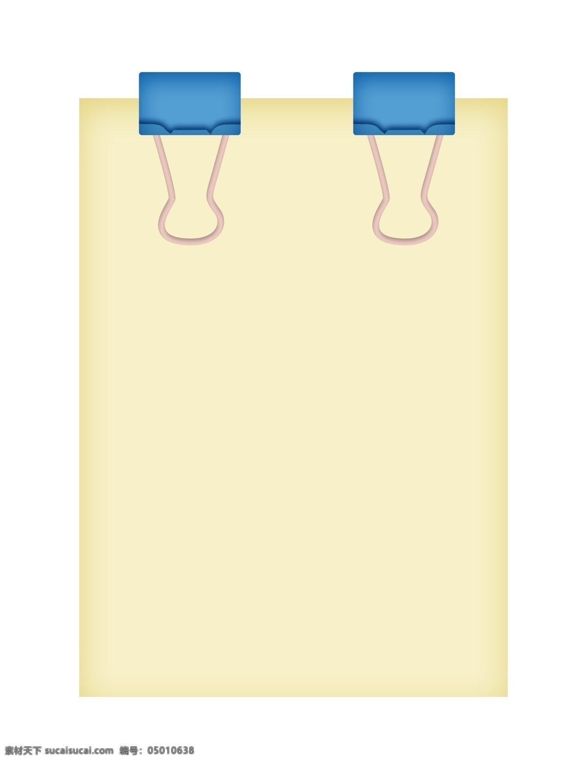 纸 夹子 的卡 通 插画 卡通插画 办公用品 纸夹子插画 燕尾夹插画 蓝色的夹子 纸夹子