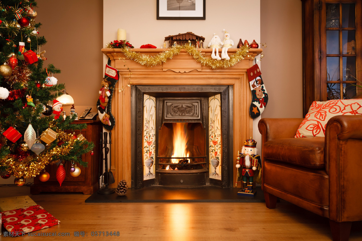 客厅 圣诞 布置 室内设计 壁炉 沙发 圣诞节 节日 圣诞装饰 节日庆典 生活百科