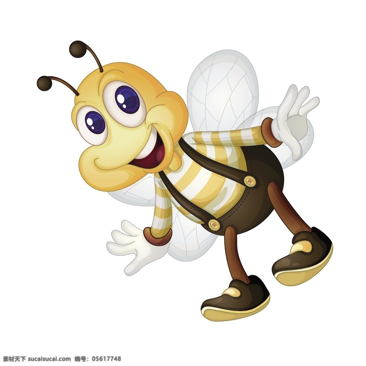 可爱 蜜蜂 矢量 坐姿 坐着的 卡通 卡通可爱 可爱卡通 可爱的 卡通的 卡通蜜蜂 蜜蜂坐姿