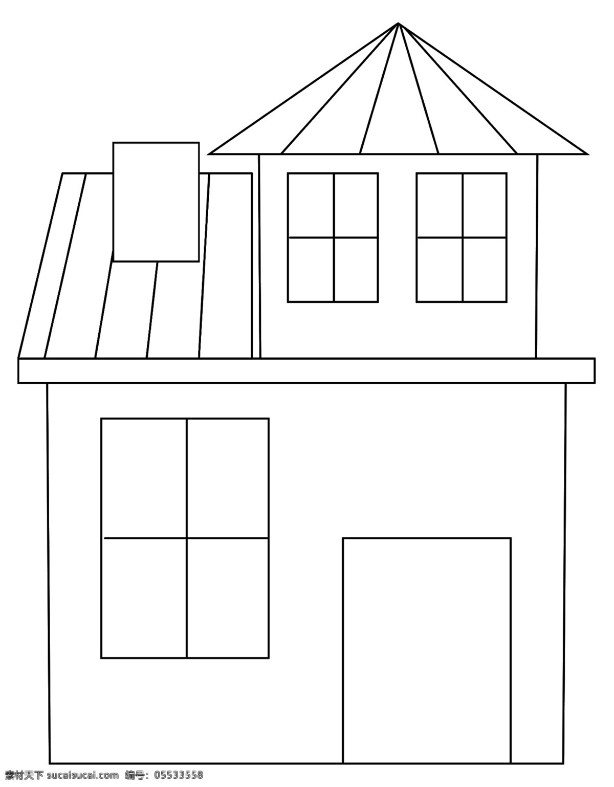 简约 线条 房子 图 线条房子 楼房 民房 简单房子 黑白 民居 卡通房子 卡通民居 极简
