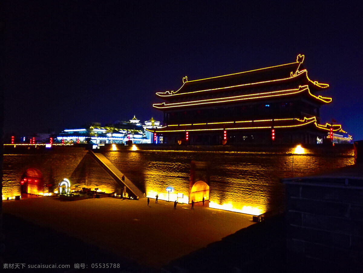 西安 古 城墙 城楼 古城墙 古迹 西门 旅游摄影 国内旅游