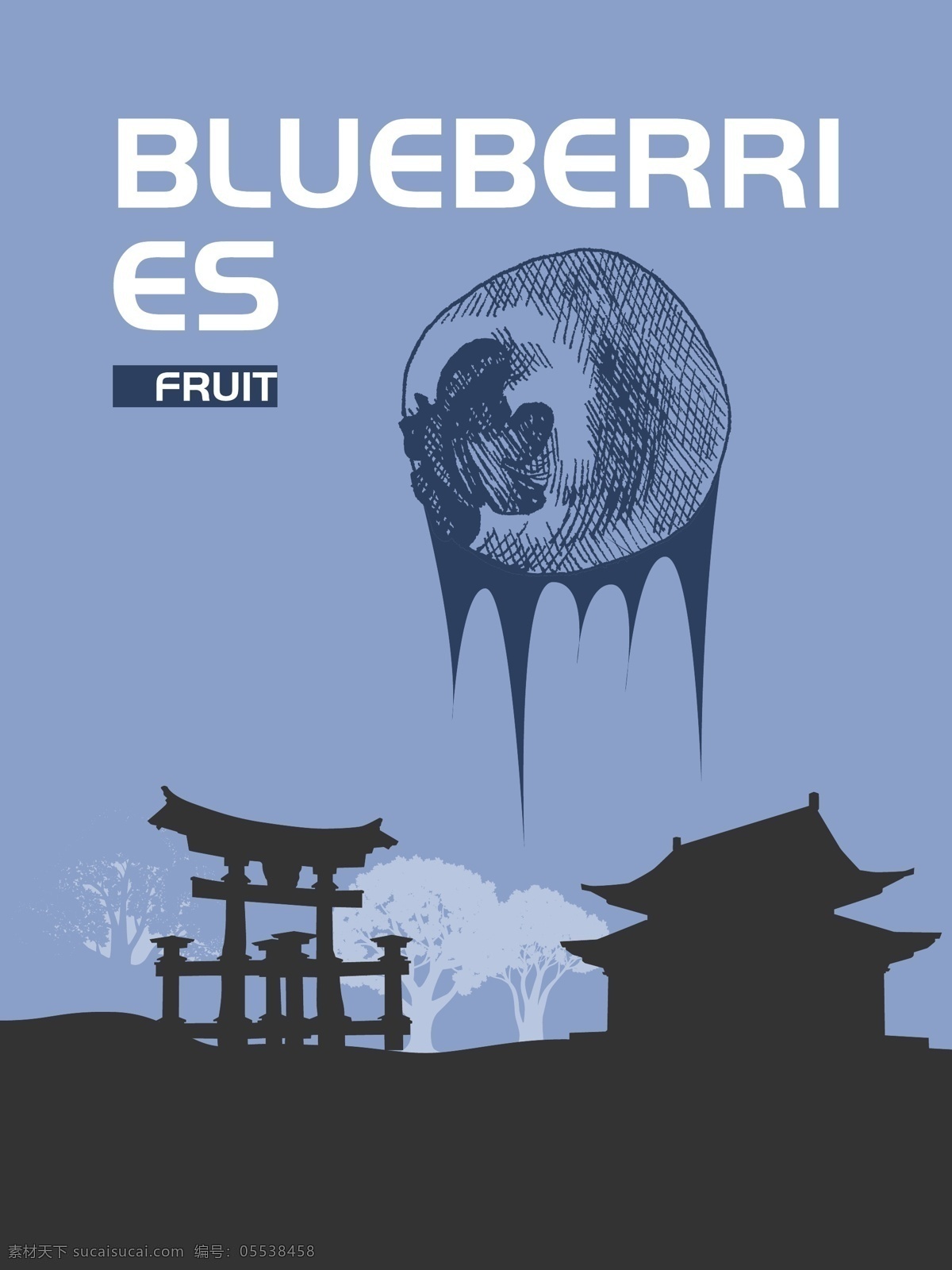 原创 食品 蓝莓 包装袋 水果 健康