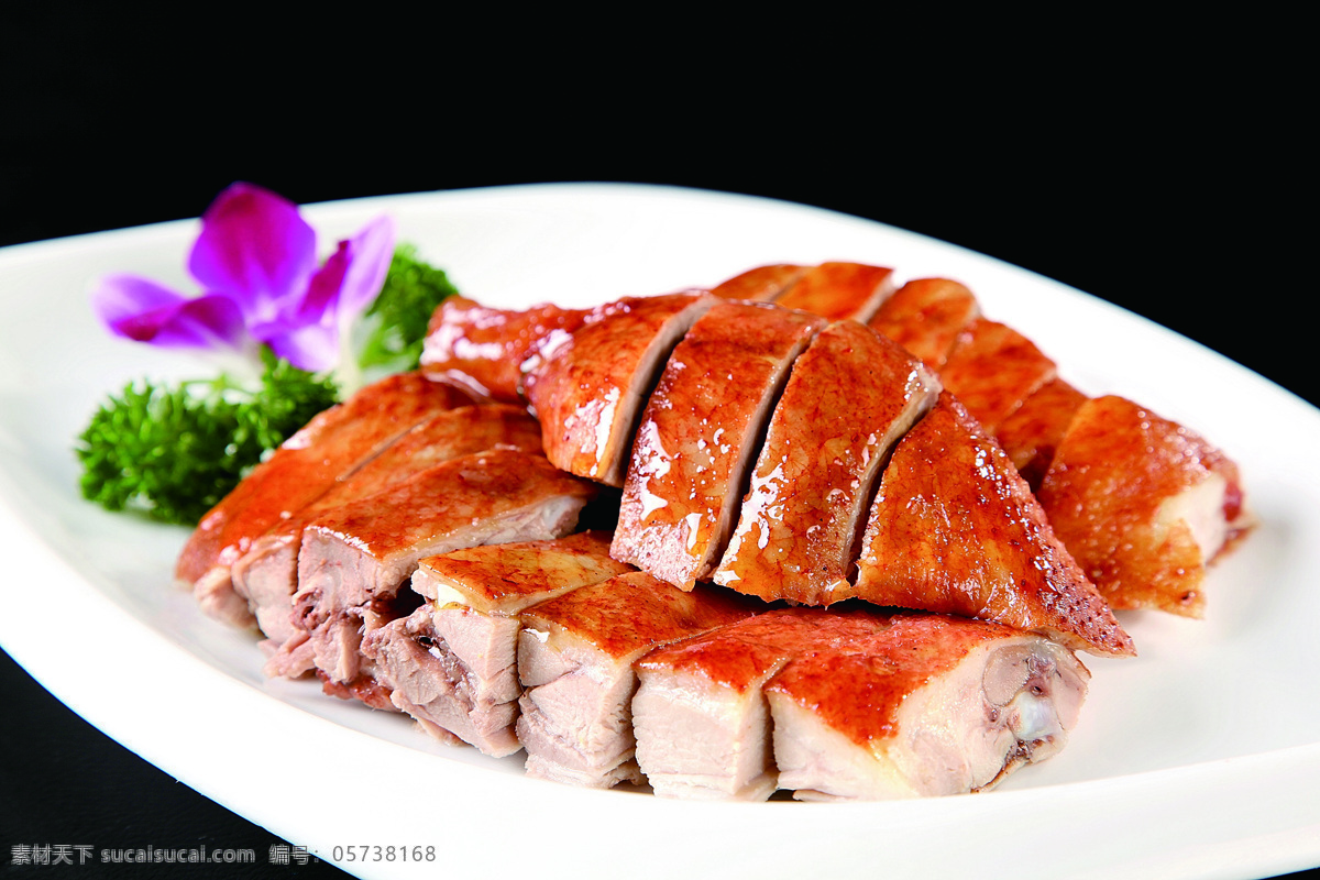 上海酱鸭 上海 酱鸭 本帮酱鸭 冷菜 凉菜 酱板鸭 菜图 餐饮美食 传统美食