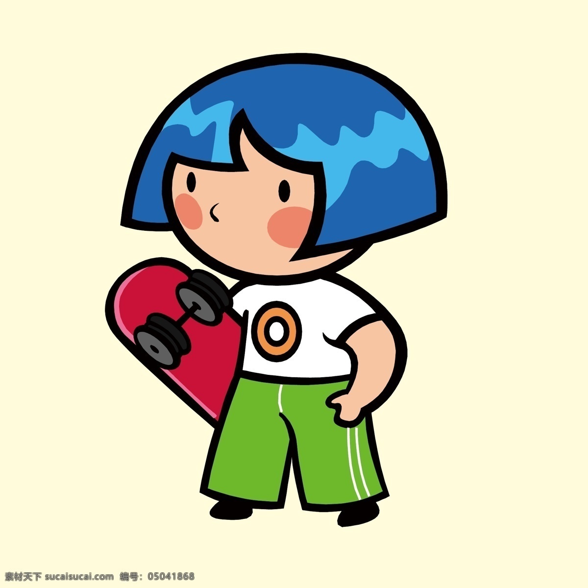 玩滑板的女孩 玩滑板 拿滑板的女孩 女孩玩滑板 人物插画设计 男性人物设计 女性人物设计 儿童人物设计 矢量卡通人物