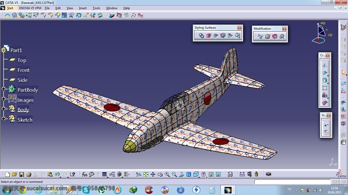 61 二战 日本 航空 川崎 ki 飞机 世界 战争 3d模型素材 建筑模型