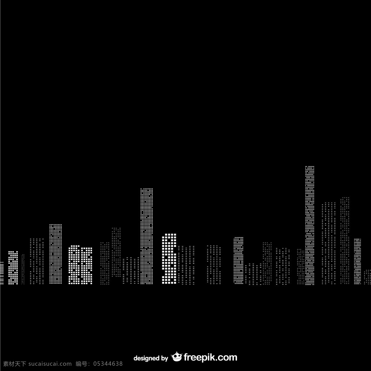 创意 纽约 城市 剪影 矢量