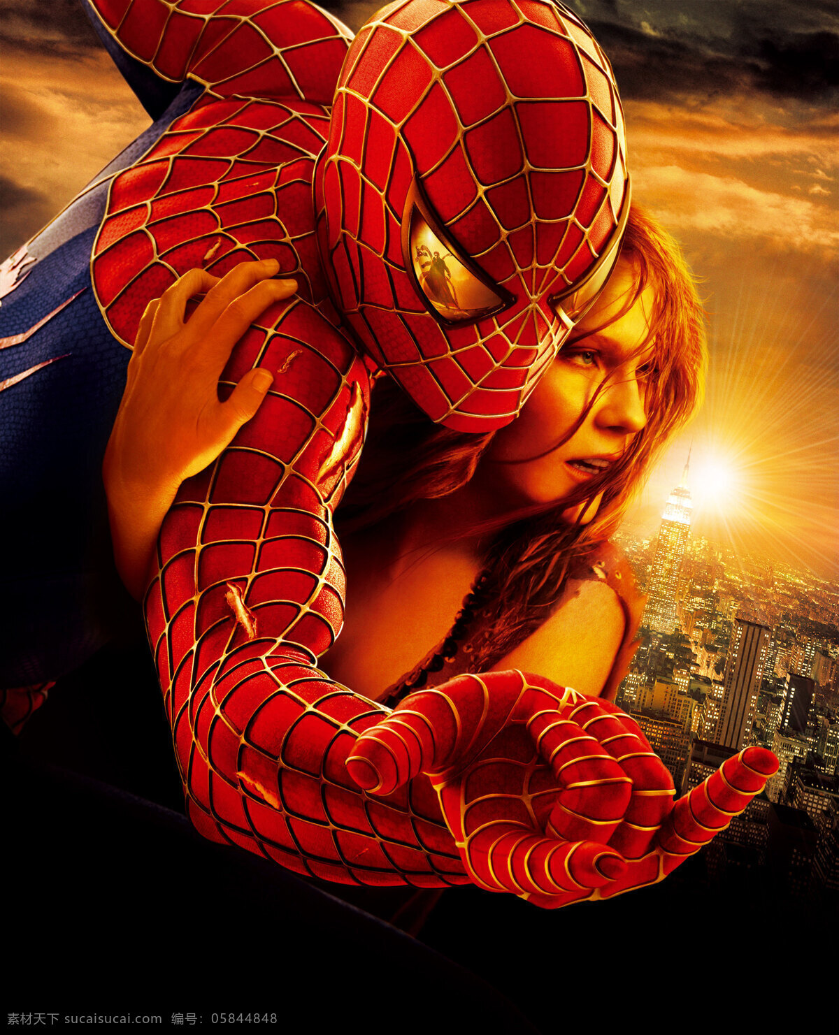 海报模板下载 海报设计素材 文化艺术 蜘蛛侠 ii 海报 影视娱乐 企业文化海报