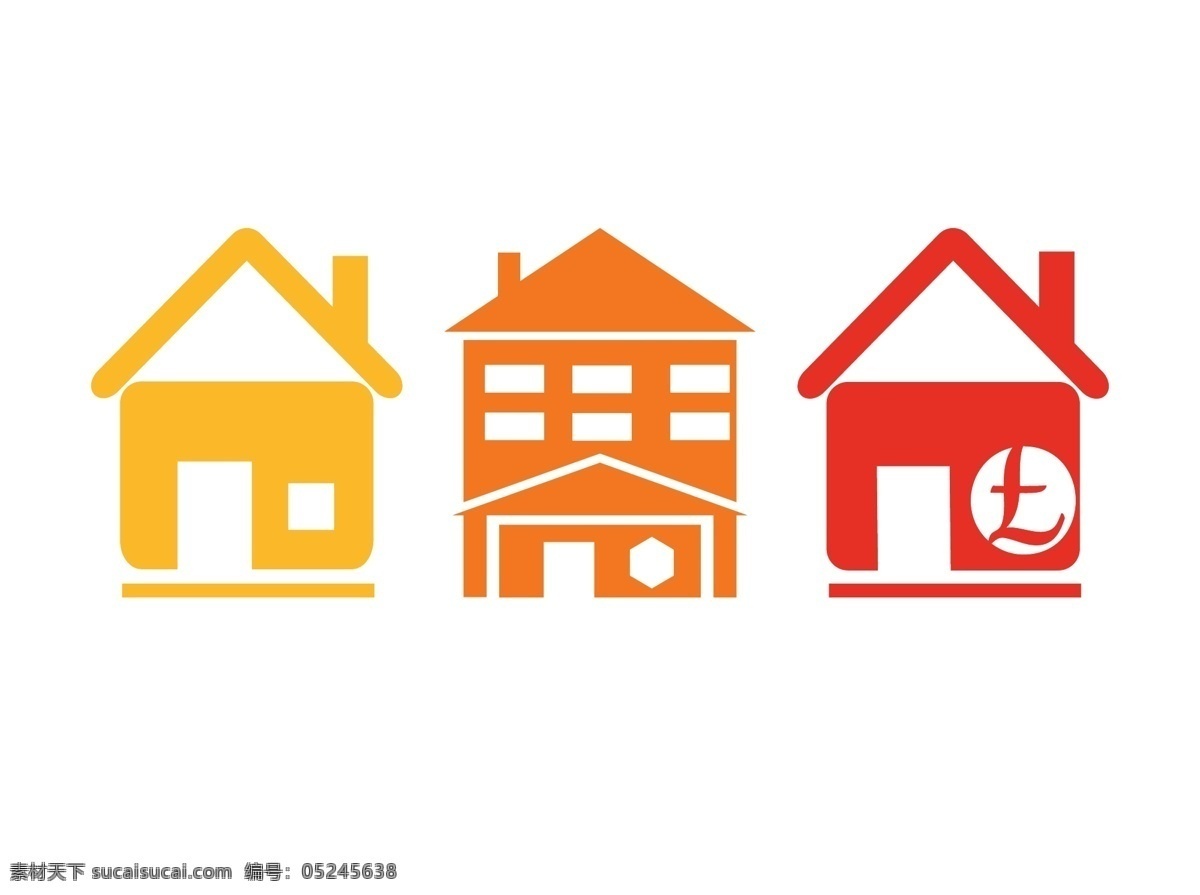 房地产图标 标志 营业 销售 建筑 家居 地势平坦 房地产 物业 企业 公司 品牌 标识 投资 结构 房子 图标 logo 矢量 标志图标