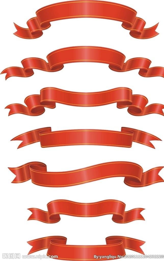 彩带 红带 红绳图片 红绳 花边 彩绳 logo设计