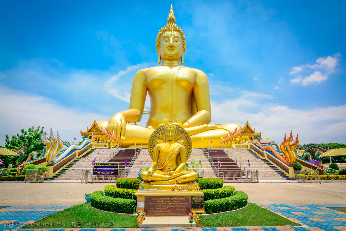 泰国金佛摄影 泰国 金佛 摄影图片 菩萨 曼谷寺庙 佛像 泰国风景 旅游风光 美丽风景 美丽景色 美景 建筑设计 环境家居 蓝色