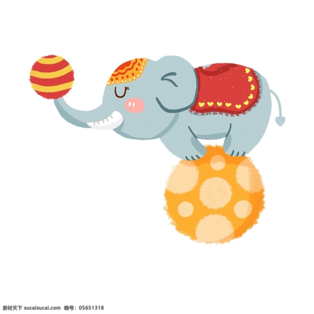 踩 球 顶 大象 灰色 动物 动物表演 演出 马戏 杂耍 动物杂耍 小灰象 表演道具 两个小球