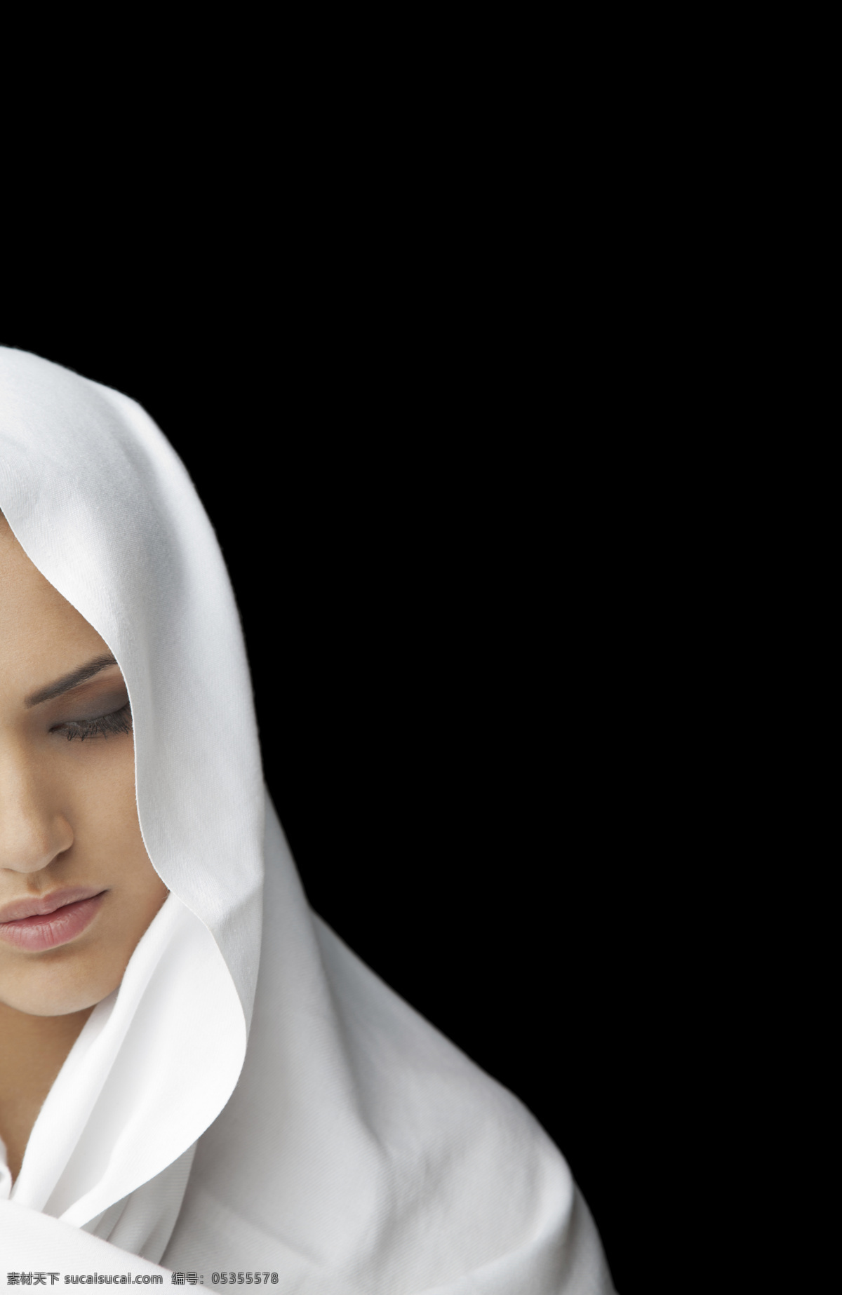戴 头巾 阿拉伯 美女图片 阿拉伯女性 阿拉伯妇女 外国女性 外国女人 生活人物 人物图片