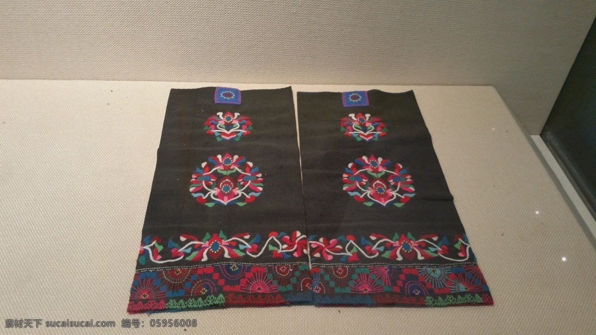 羌族 刺绣 名 族 图案 四川 名族 传统 文化艺术 美术绘画