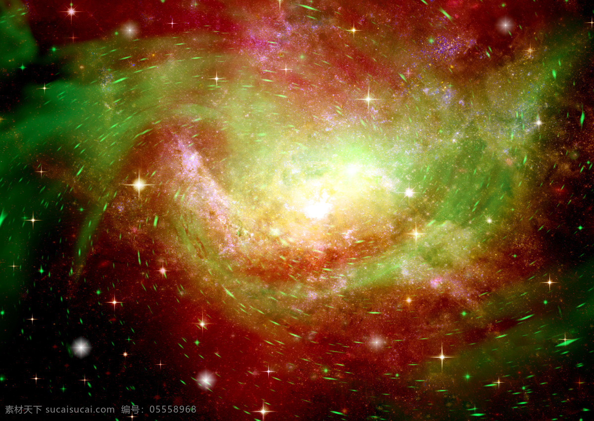 彩色 旋转 星空图片 银河系 星星 星光 星空 太空 光芒 宇宙太空 环境家居