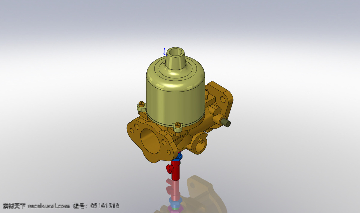 carburador 发动机 燃烧 化油器 碳水化合物 3d模型素材 其他3d模型