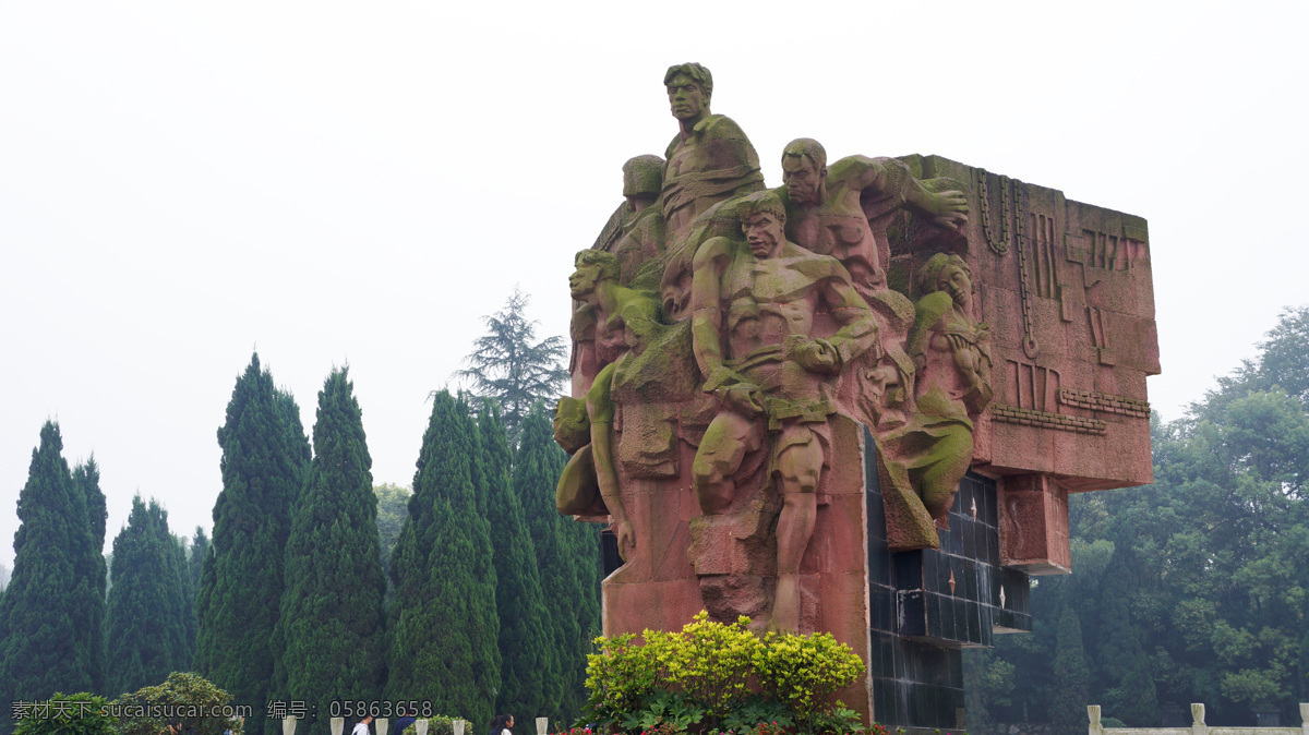 雕像 息烽集中营 贵州 石雕人物 广场雕塑 旅游摄影 国内旅游
