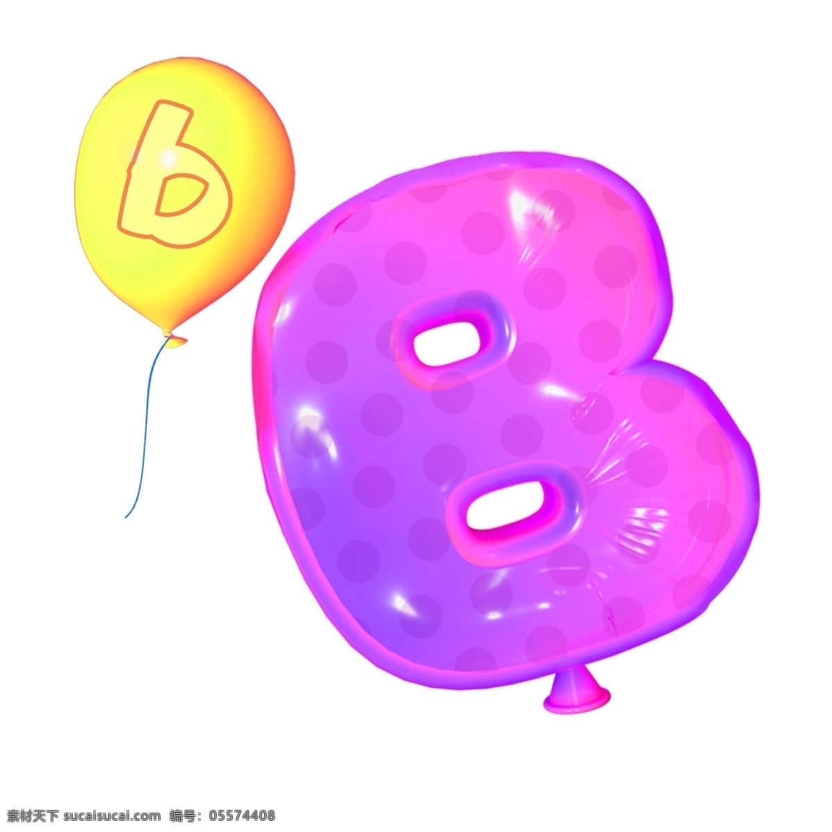 三维 立体 电商 海报 气球 字母 合集 炫酷 时尚 元素 可爱 卡通 3d 色彩 免抠图 平面 真实 视觉 英文