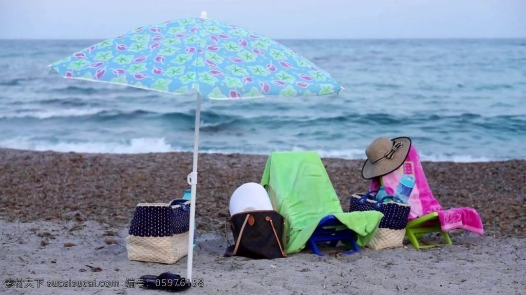 海边 沙滩 遮阳伞 视频 海边视频素材 沙滩遮视频 阳伞视频 海边视频 海水视频