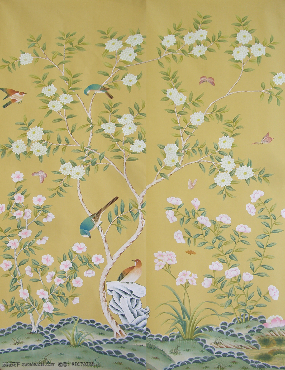 背景底纹 底纹边框 花布 花纹 墙纸 墙纸贴图 装饰材料 墙纸设计素材 墙纸模板下载 墙纸材质 布艺材质 装饰样本 家居装饰素材 壁纸墙画壁纸