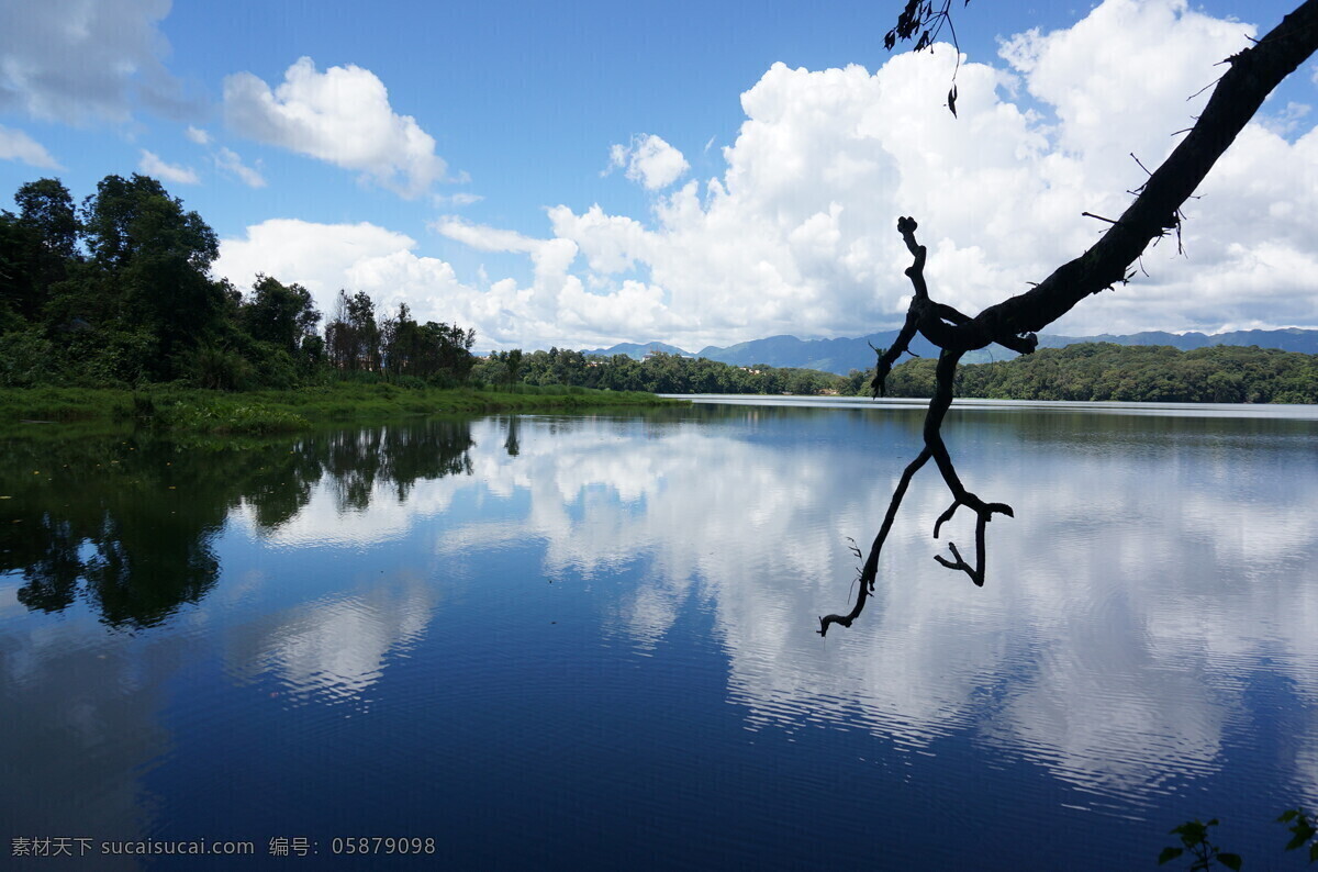 西盟 蓝天碧水 白云蓝天 梦境美丽湖水 佤族 原创摄影 旅游摄影 自然风景