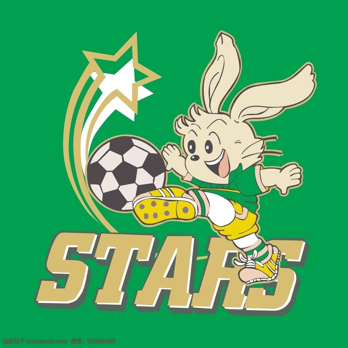 卡通兔子 兔小子 卡通兔小子 踢足球的兔子 兔子公仔 运动动物卡通 兔子图案 卡通 卡通设计