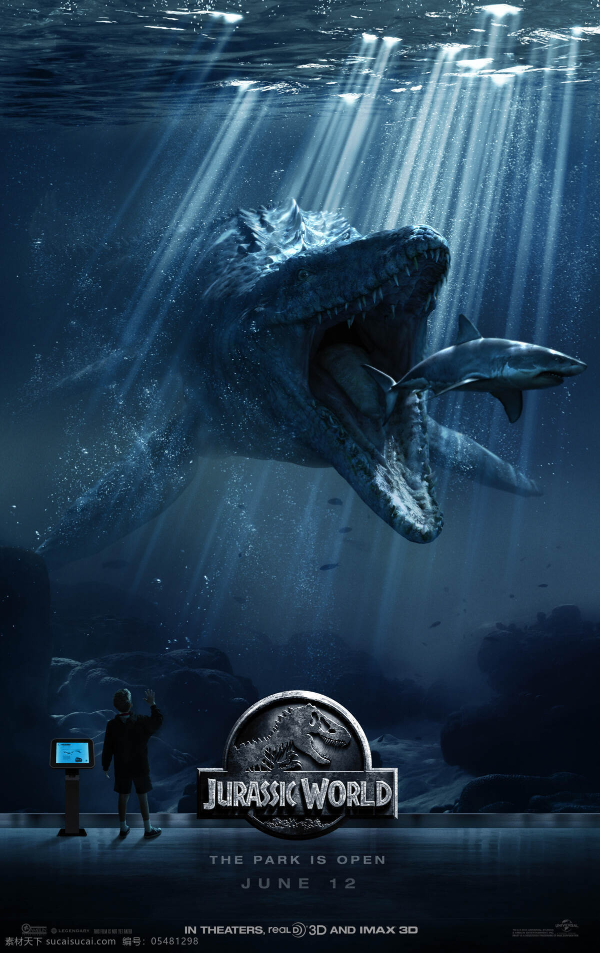 侏罗纪世界 侏罗纪公园 侏罗纪恐龙 侏罗纪 恐龙 电影 科幻 电影海报 黑色