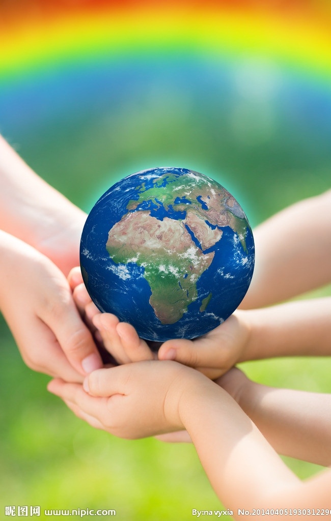 手中地球 蓝色地球 手势 保护 爱护 手捧地球 保护地球 自然 环保 双手