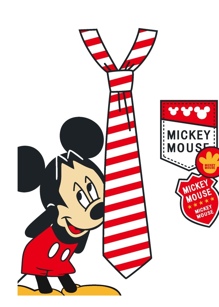 领带米奇 坐着的米奇 字母 mickey 迪士尼 动画 卡通 米老鼠 米奇 高飞 mouse 伸手米奇 服装设计