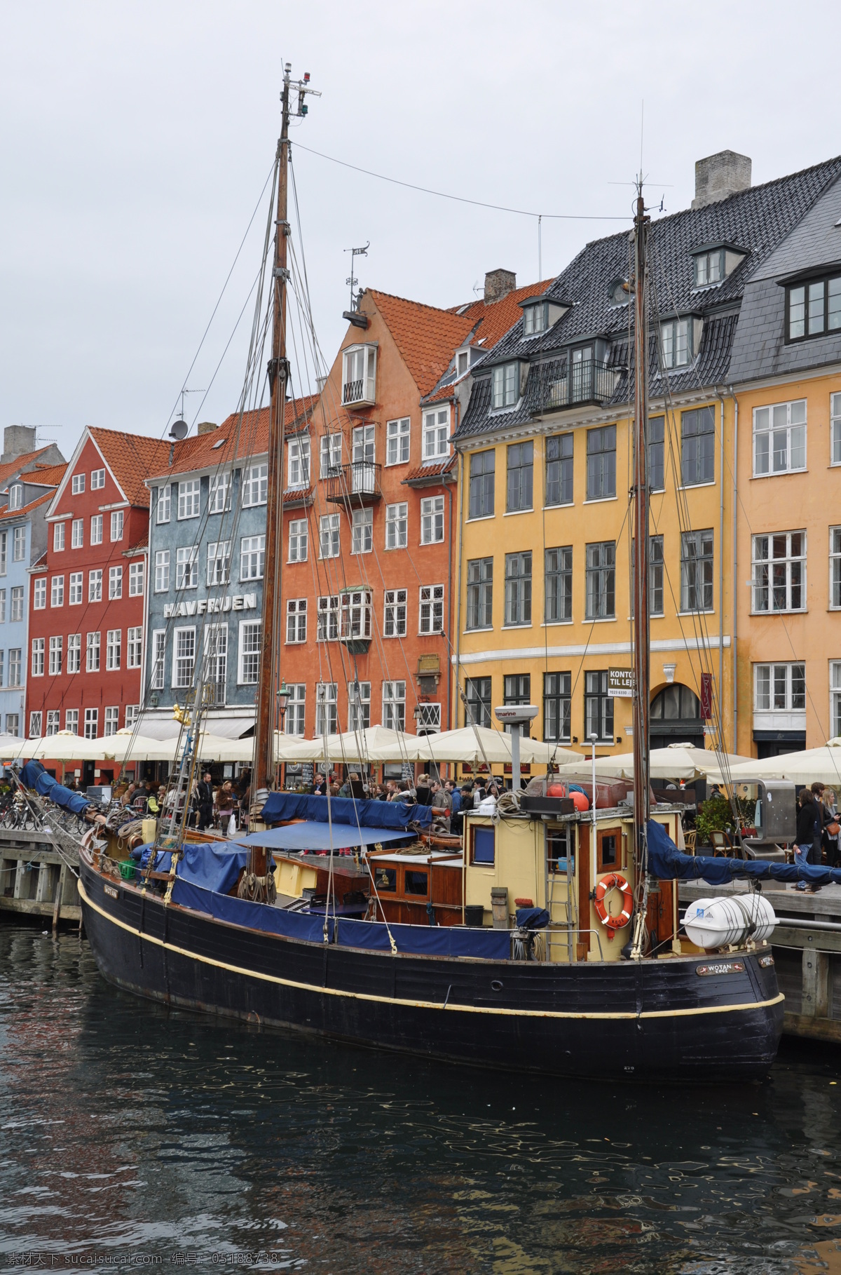 copenhagen 哥本哈根 岸边 游船 丹麦 港口 河岸 船只 游船道路 丹麦风光 欧洲风光 欧洲城市 城市建筑 城市风景 花园 国外旅游 旅游摄影