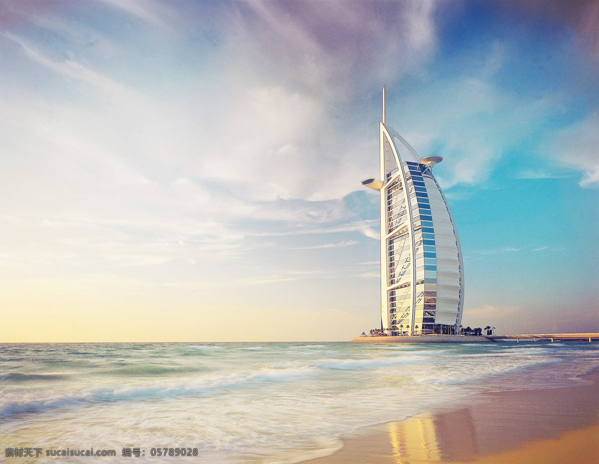 迪拜帆船酒店 红霞 帆船 迪拜 酒店 水 水上帆船 房地产广告 广告设计模板 七星 风景名胜 自然景观