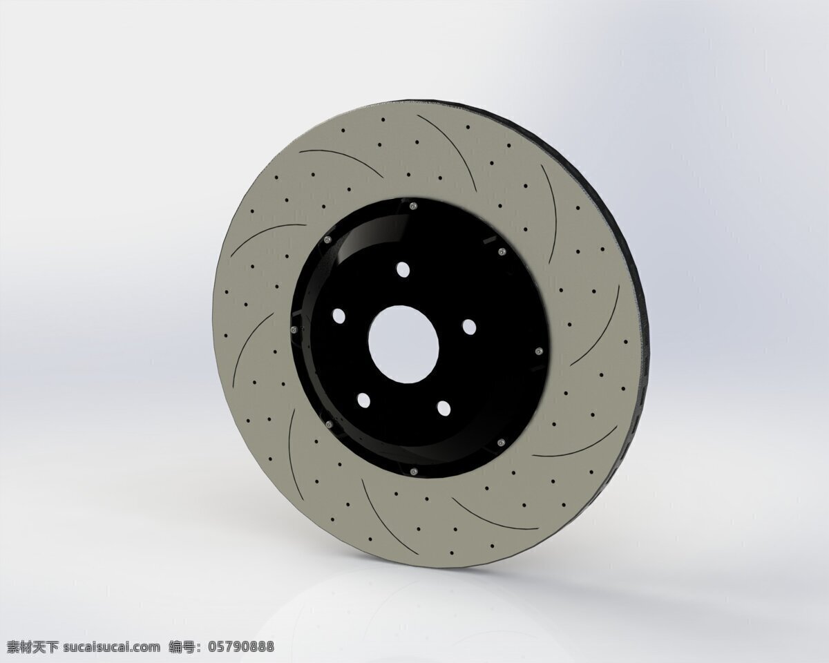 制动 转子 宝马 配件 汽车 赛车 动力传动系统 3d模型素材 其他3d模型