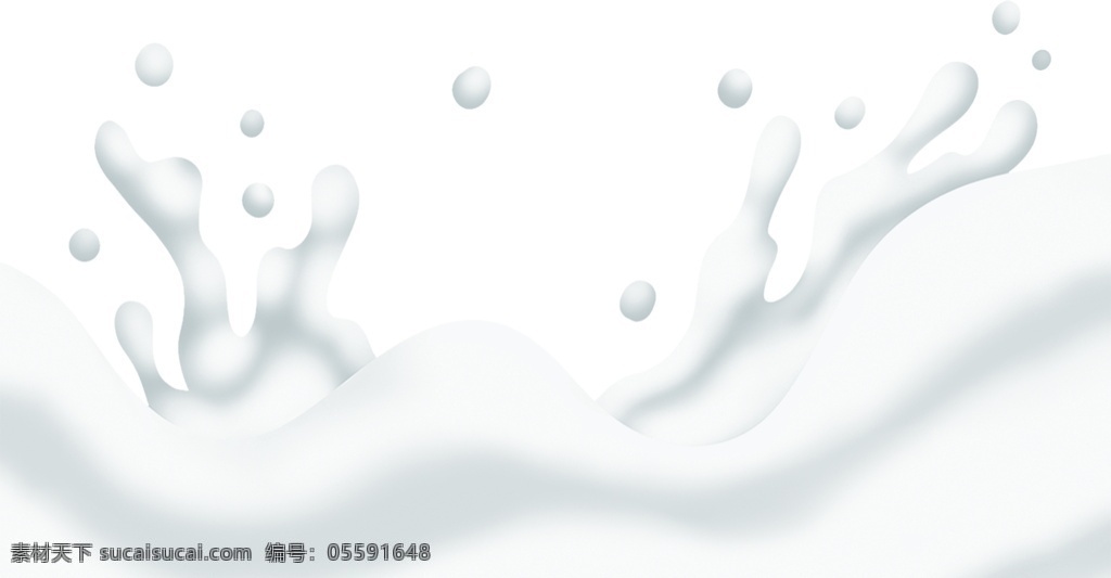 奶花 牛奶 纯牛奶 白色牛奶 牛奶杯子 分层