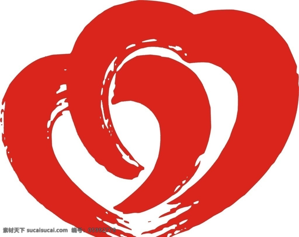 爱心表示 爱心 两个 双心 标志 装饰 标志图标 其他图标