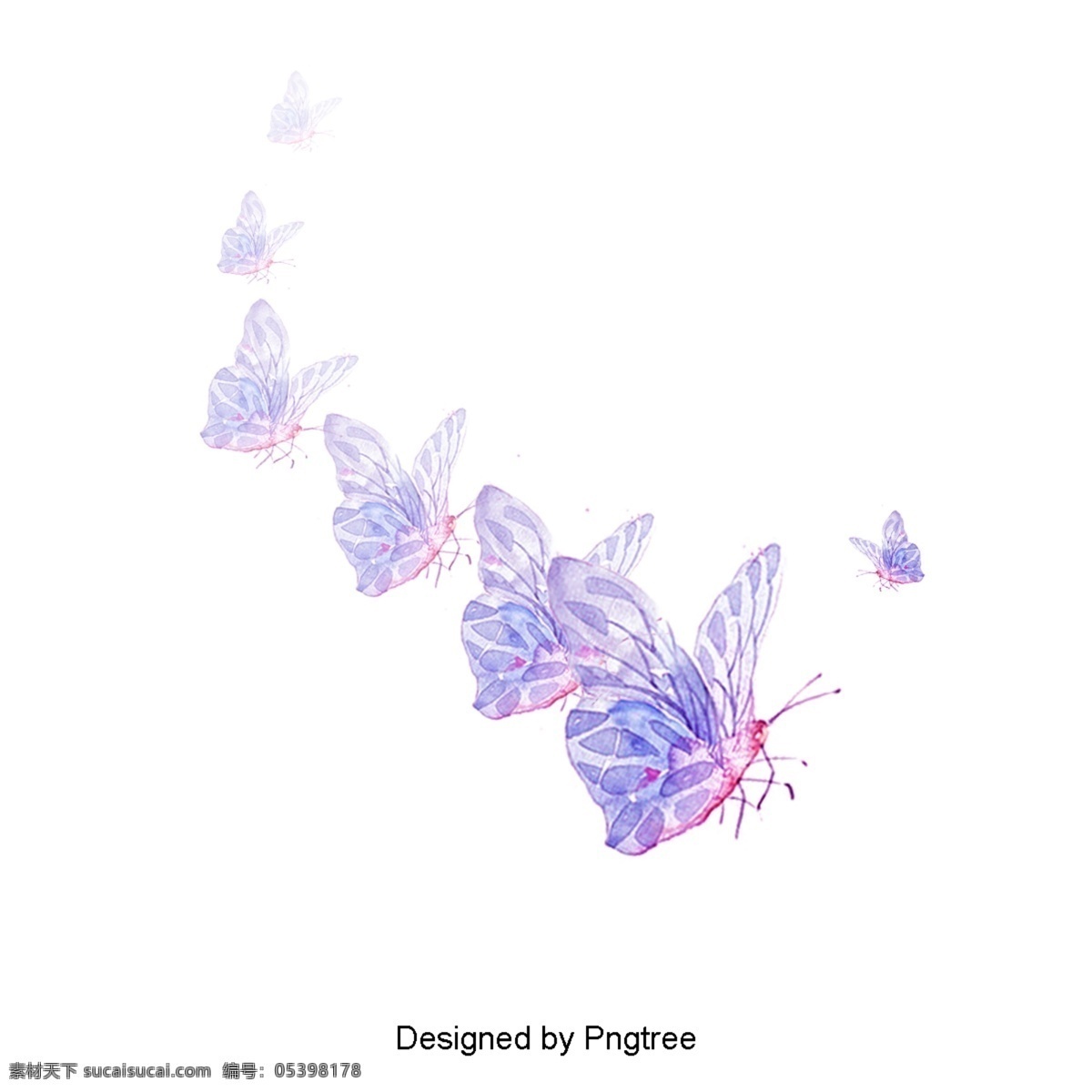 美丽 卡通 蝴蝶 虫 手绘 昆虫 美学 浪漫 图案 花 植物 自然 格拉迪