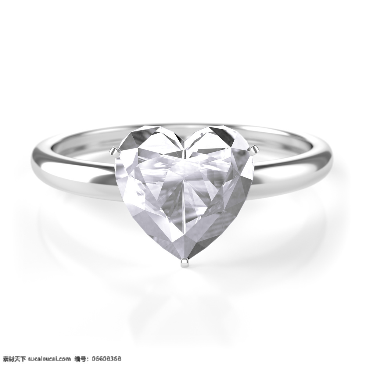 水晶 心形 戒指 钻石戒指 手环 婚戒钻石 戒指钻石 饰品 珠宝服饰 生活百科