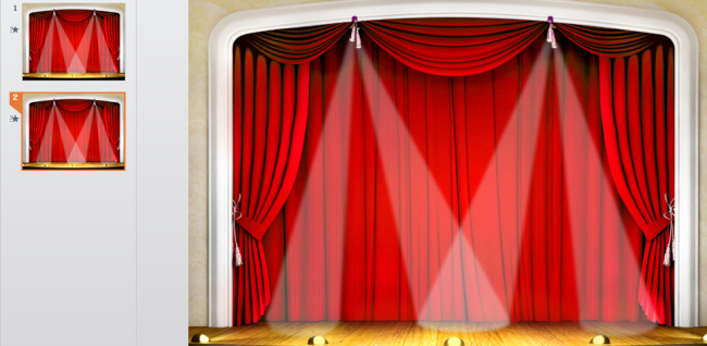 舞台灯光 商品展示 模板 红色 舞台
