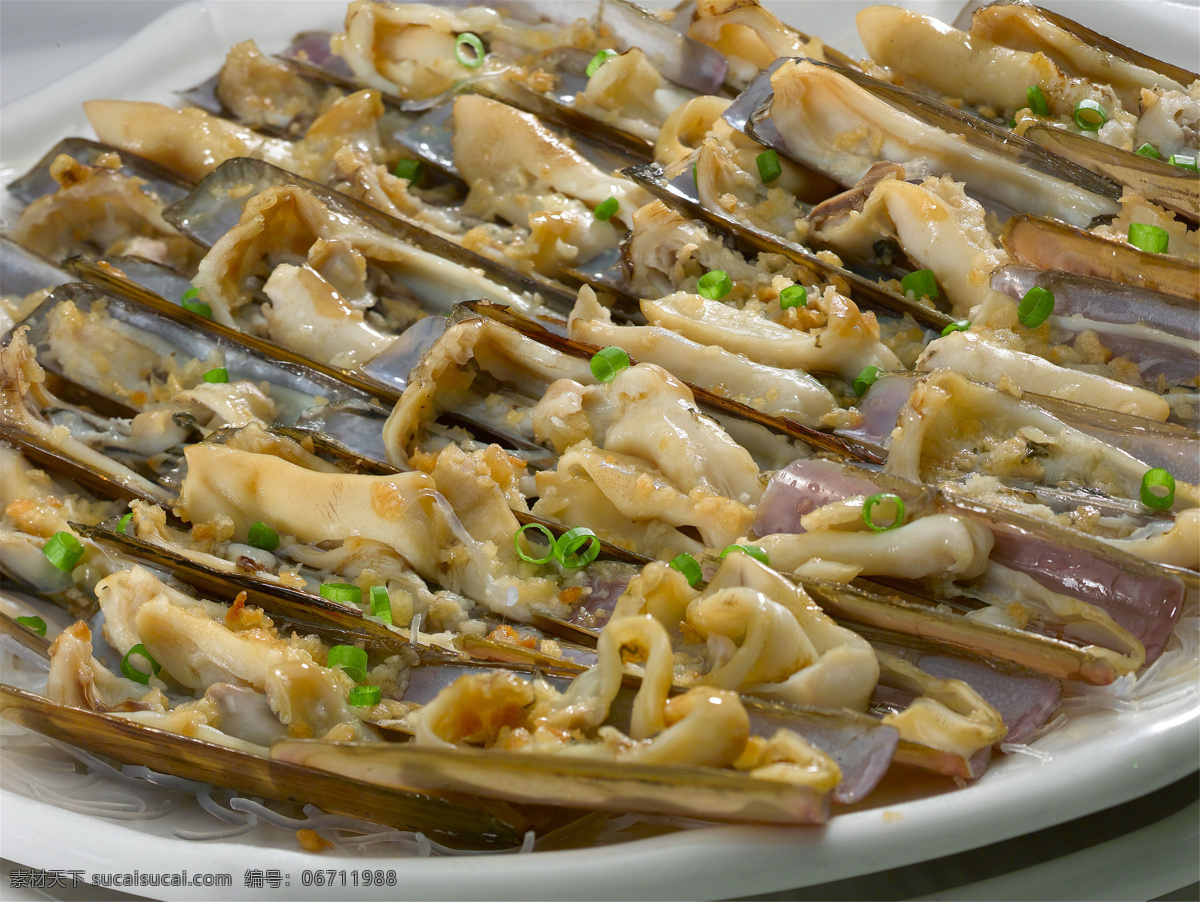 粉丝蒸蛏子王 美食 传统美食 餐饮美食 高清菜谱用图