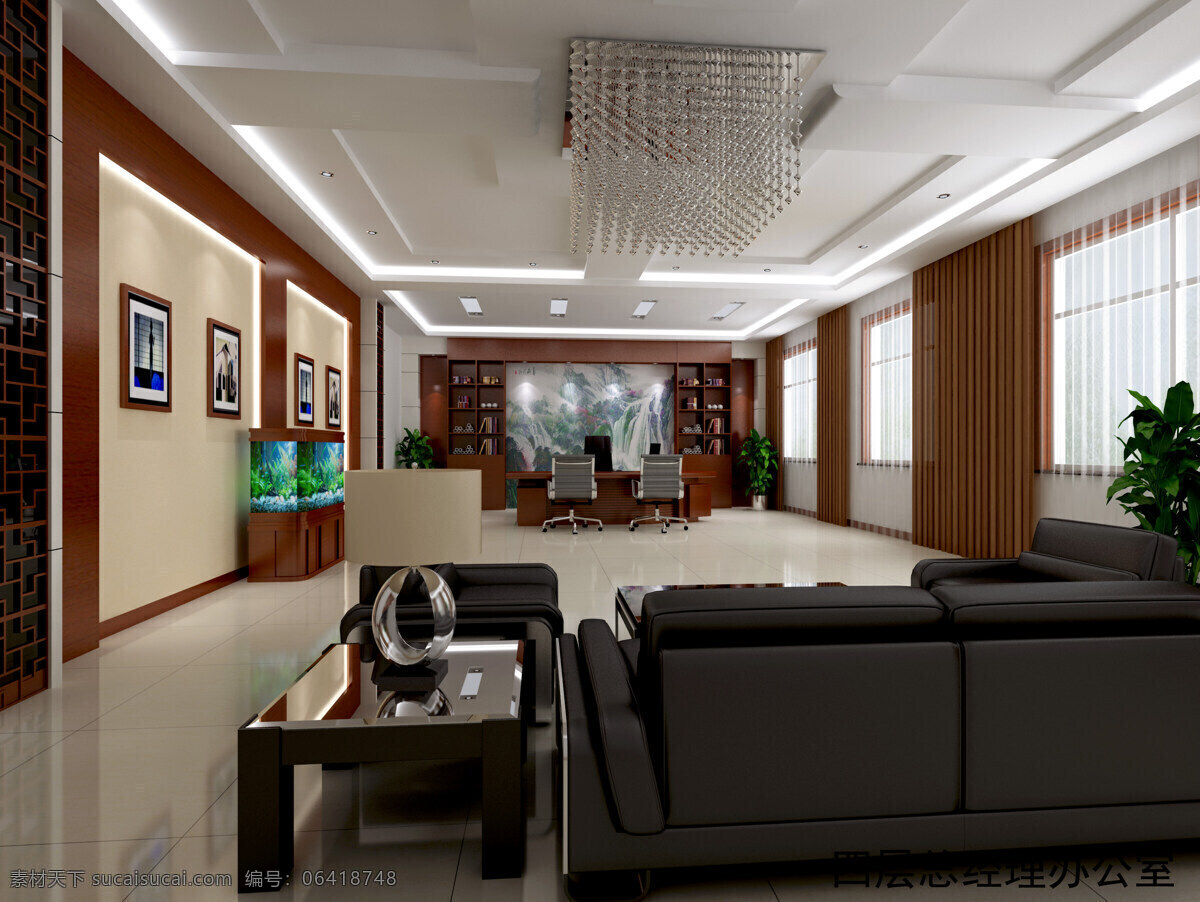 会客室 地板 吊顶 环境设计 沙发 效果图 装潢 装饰装修 企业会客室 装修 家居装饰素材 室内设计