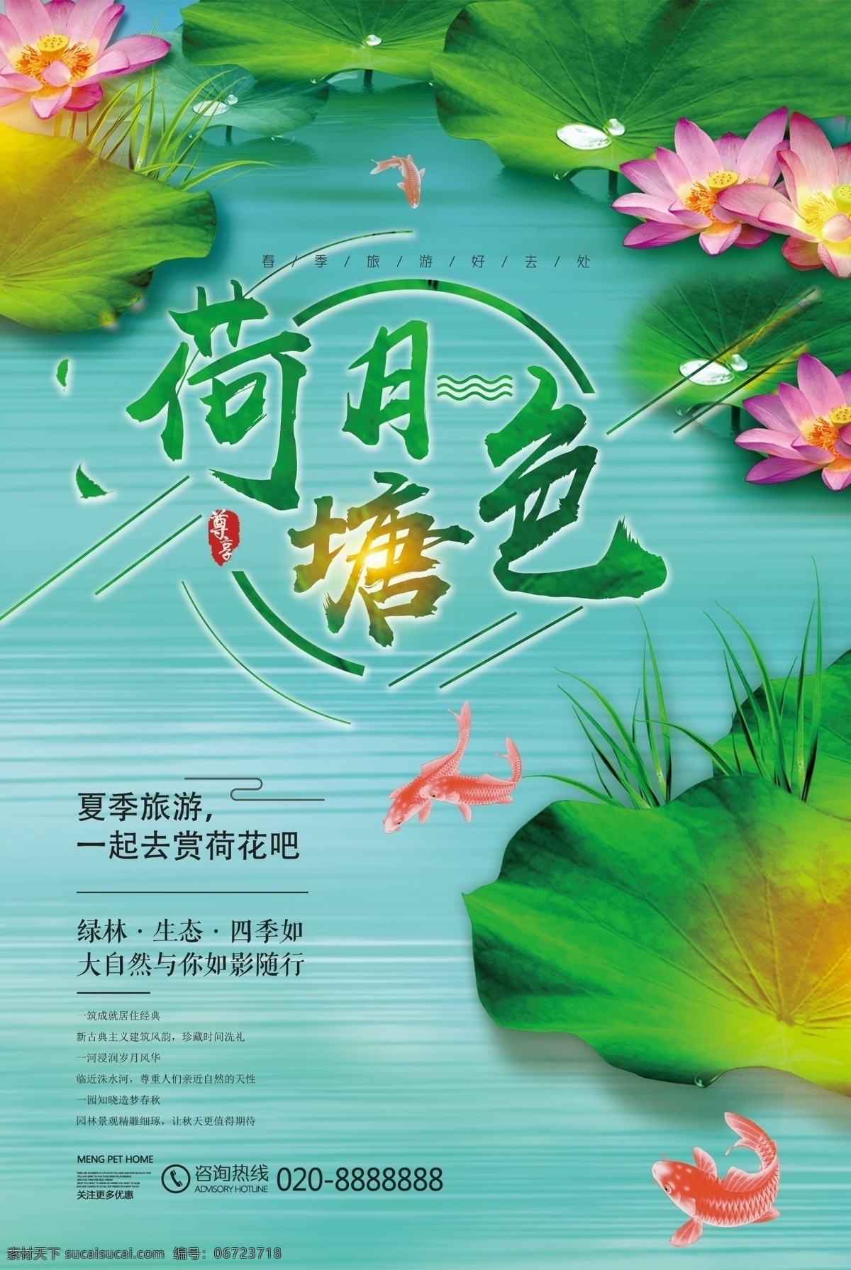 唯美 绿色 夏季 赏 荷花 旅游 海报 海报背景 创意海报 创意背景 时尚海报 海报图片 海报素材 海报模板 卡通海报 模板下载 设计创意海报 免费 免费模板 免费素材 平面素材