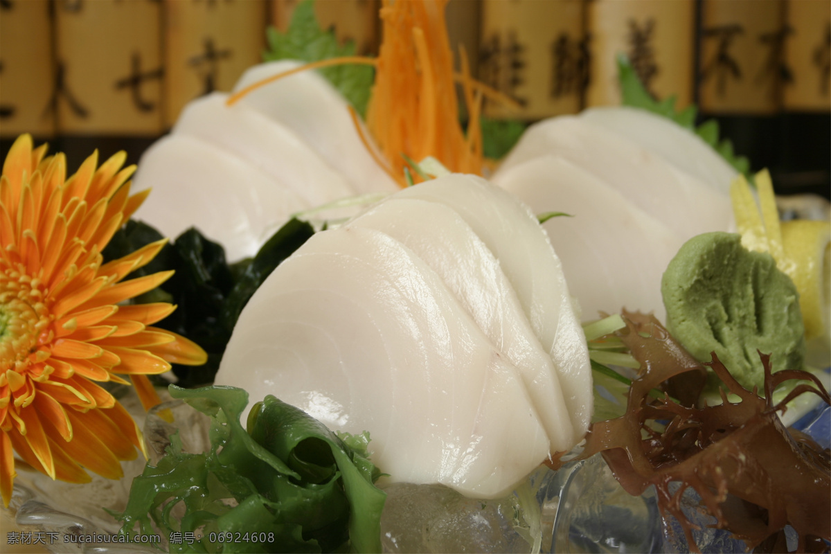白金枪鱼刺身 美食 传统美食 餐饮美食 高清菜谱用图