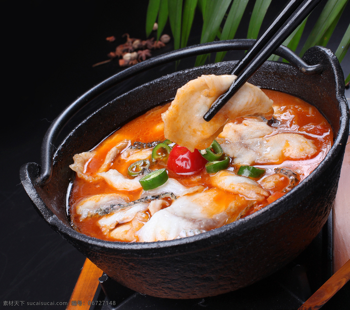 韩式泡菜鱼 餐饮 美食 传统美食 餐饮美食 泡菜 鱼