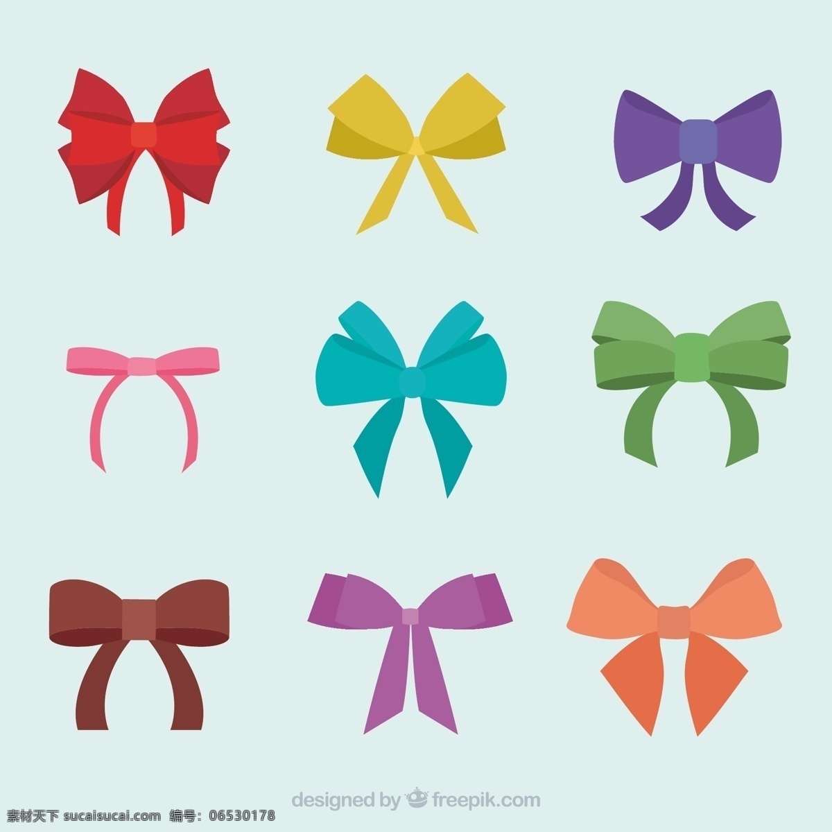 多彩的蝴蝶结 丝带 缎带 蝴蝶结 色彩鲜艳 装饰 功能区 品种繁多 饰品 acceso